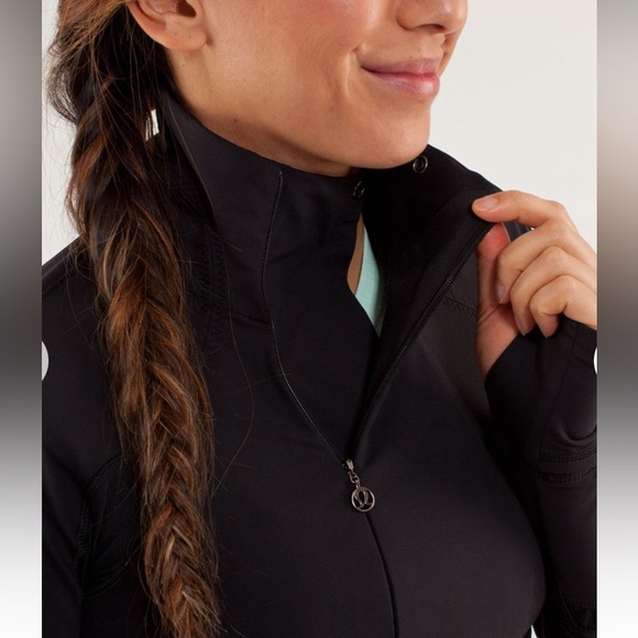 Lululemon Run Reflect Pullover 4 Black 1/4 Zip Women’s Active jogging outdoor - Picture 2 of 8